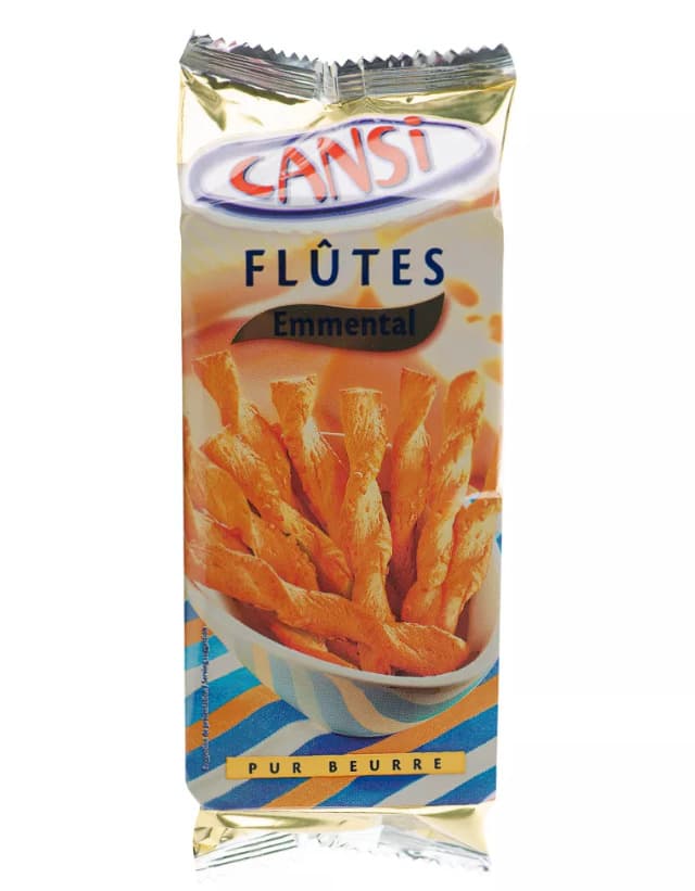 Палочки слоёные Cansi с сыром эмменталь, 125 г