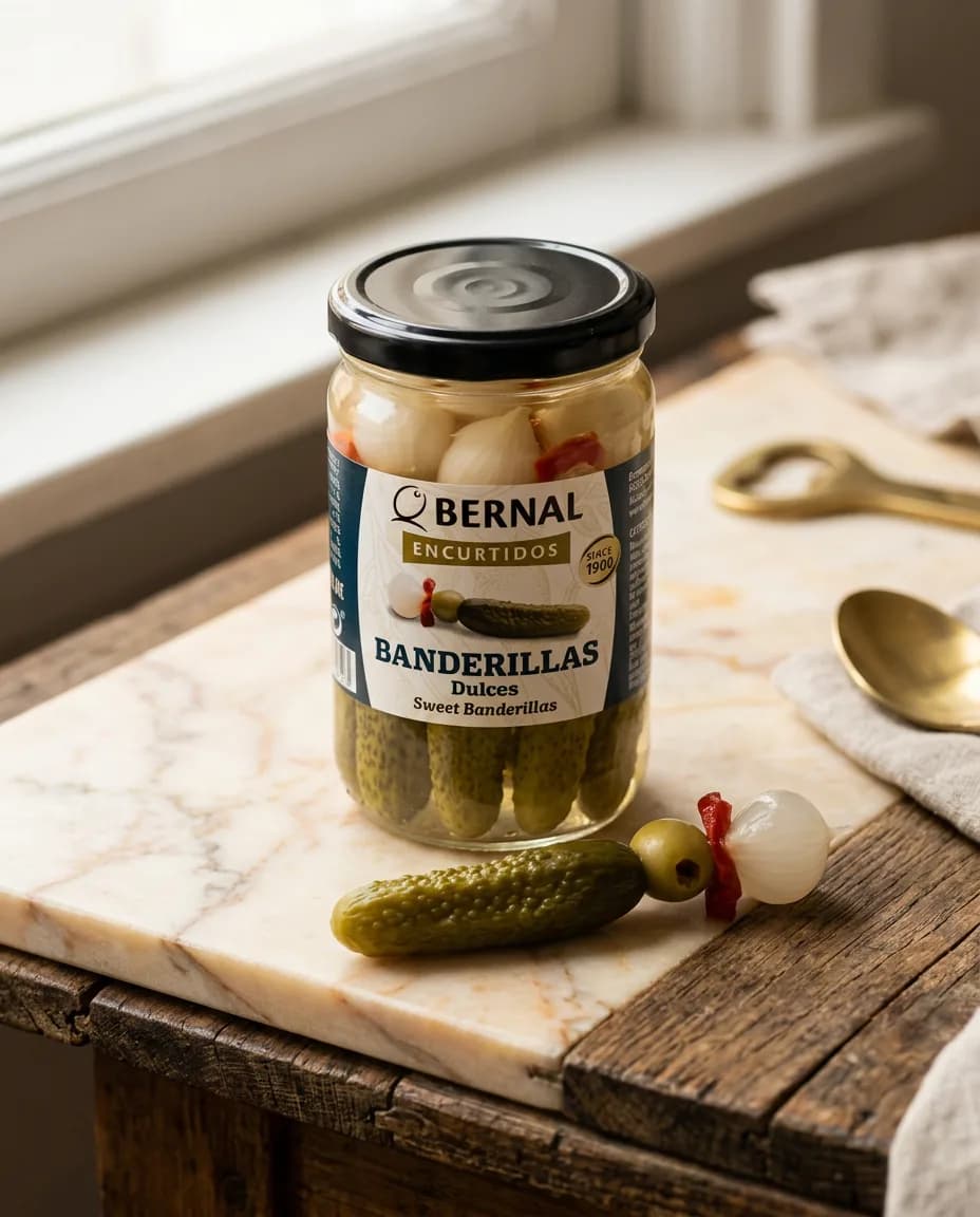 Бандерильяс сладкие Bernal «Dulces», 350 г