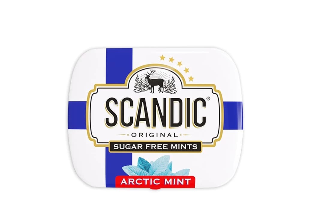 Конфеты SCANDIC без сахара Арктическая мята, ж/б 14г