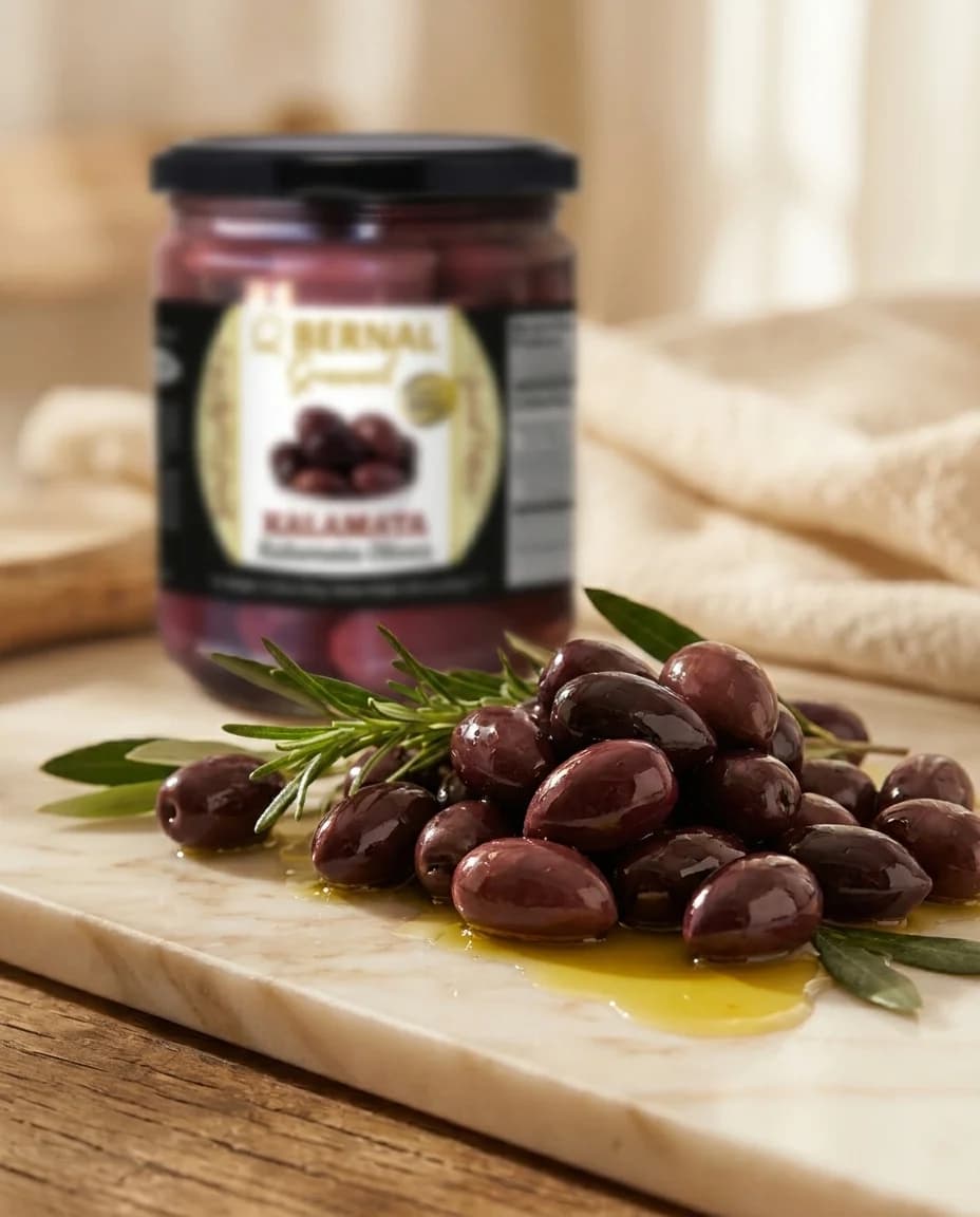 Маслины Каламата с/к Bernal, 250 гр.