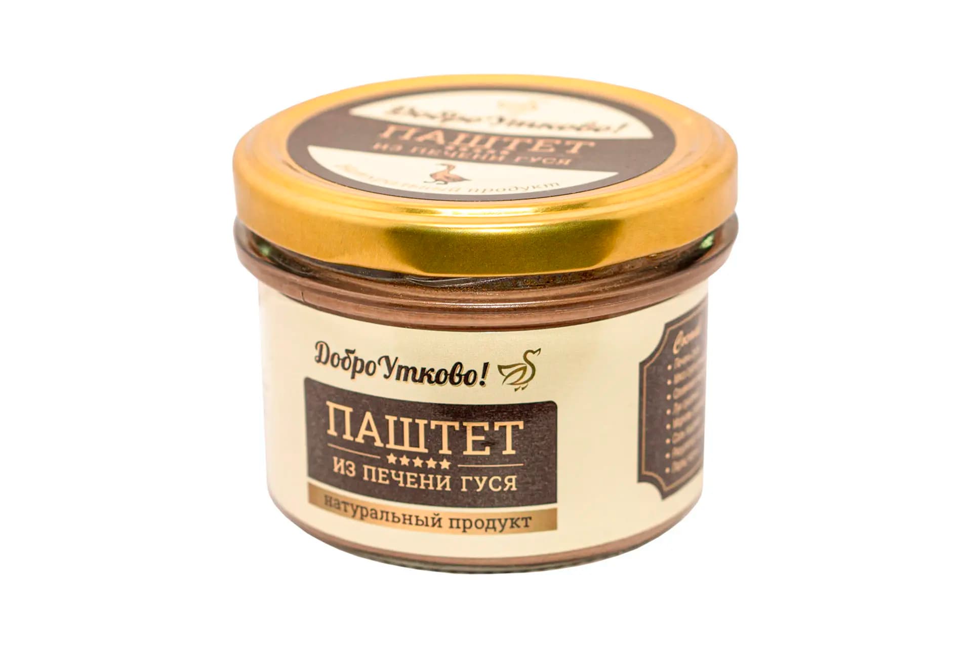 Паштет из гусиной печени, ДоброУтково, 150 г