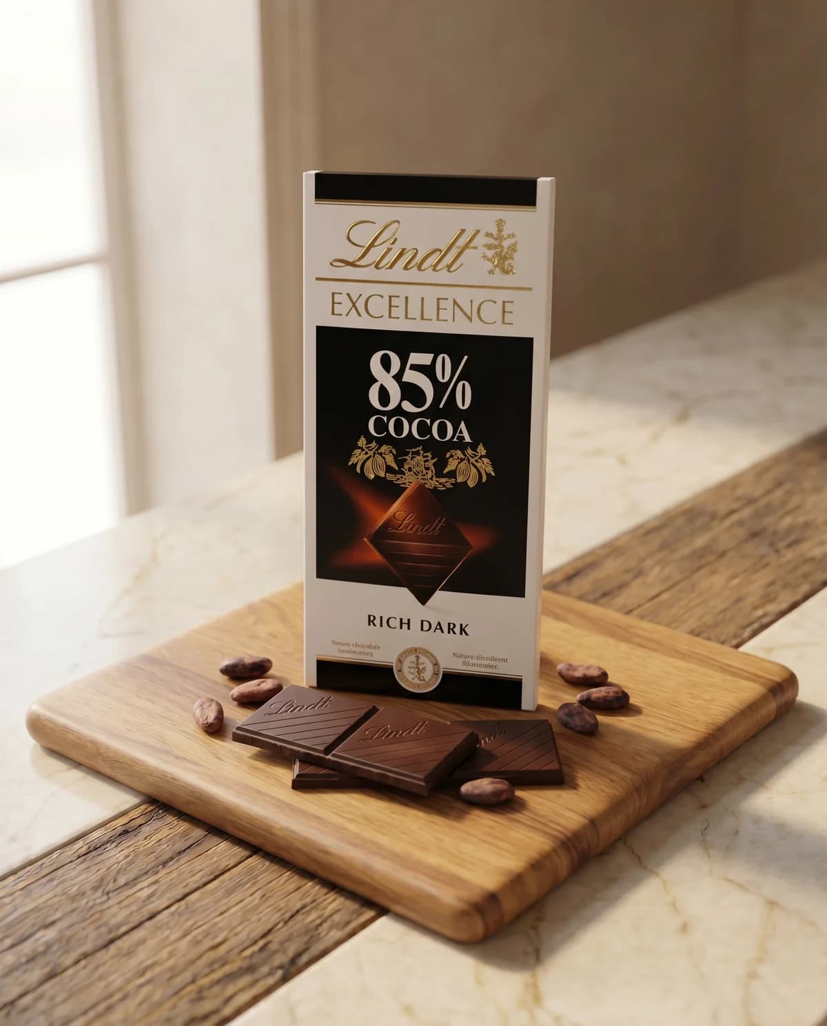 Шоколад тёмный Lindt Excellence 85%, 100 г