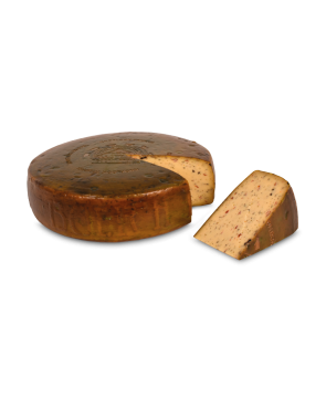 Сыр Гауда с мёдом, трюфелем и чесноком