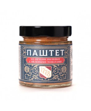 Паштет из печени индейки с вялеными томатами