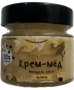 Крем - мёд Jam.me с миндалем и кокосом